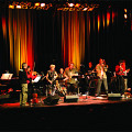 Jean Derome et les Dangereux Zhoms in concert at the 25th FIMAV [Photograph: Martin Morissette, Victoriaville (Québec), May 15, 2008]