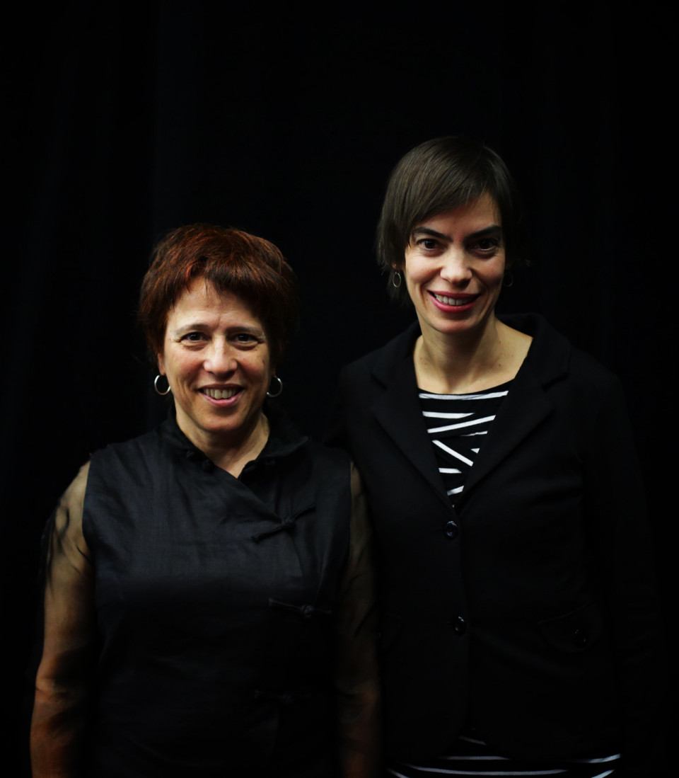 Joane Hétu, Manon De Pauw [Photograph: Robin Pineda Gould, Montréal (Québec), November 14, 2013]