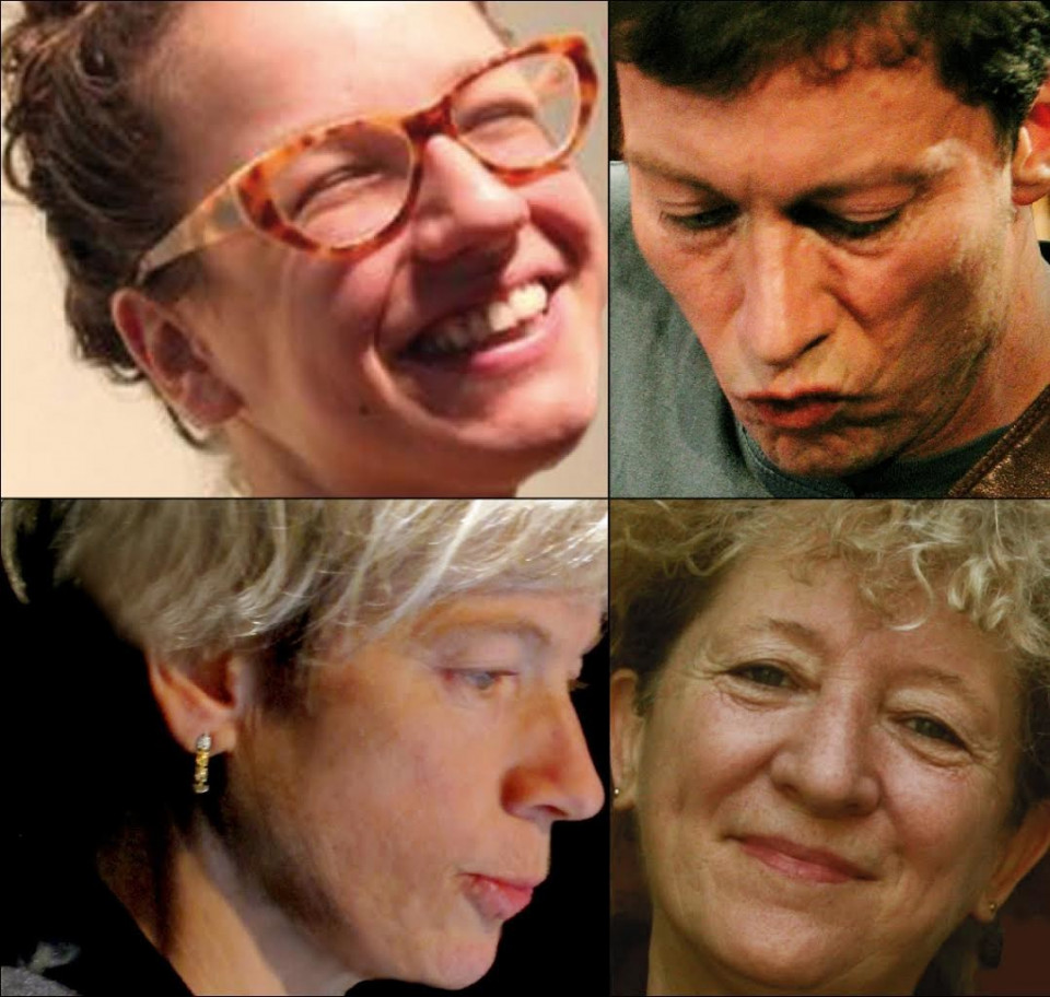 Photomontage: Émilie Girard-Charest; Bernard Falaise; Lori Freedman; Danielle Palardy Roger