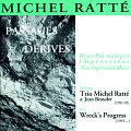 “Passages et dérives (CD)” album cover