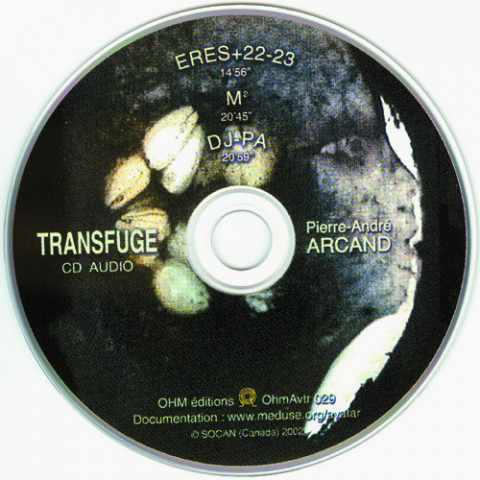 “Transfuge, Transfuge A/V (CD + CD-ROM)” album cover