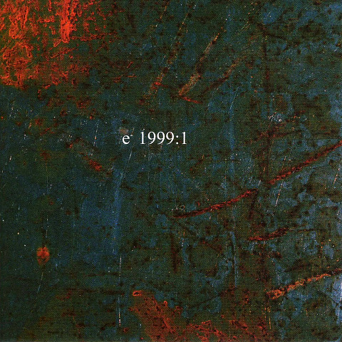 “e- 1999:1 (CD)” album cover