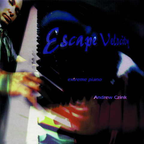“Escape Velocity, Extreme Piano (CD)” album cover