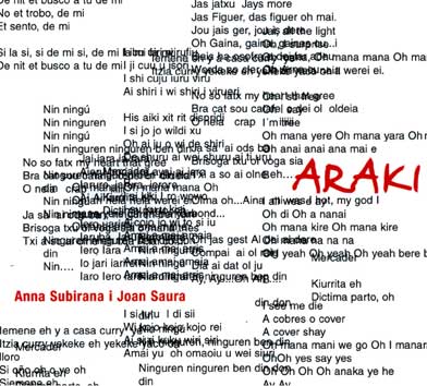 “Araki (CD)” album cover