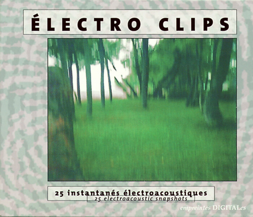 “Électro clips (CD)” album cover