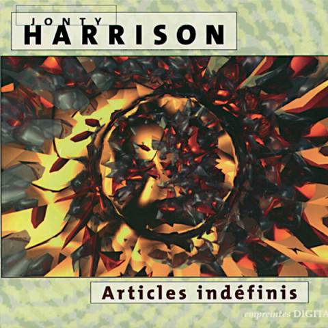 “Articles indéfinis (CD)” album cover