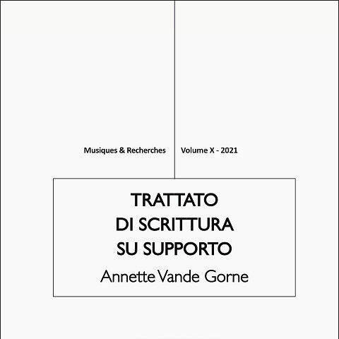 Couverture de l’album «Trattato di scrittura su supporto (Livre)»