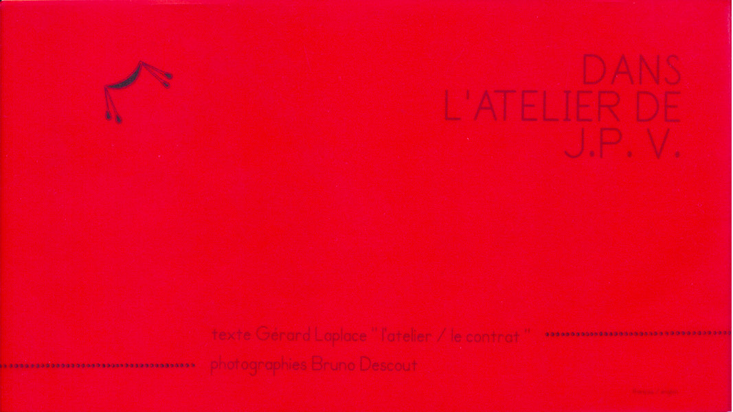 Couverture de l’album «Dans l’atelier de JPV (Livre)»