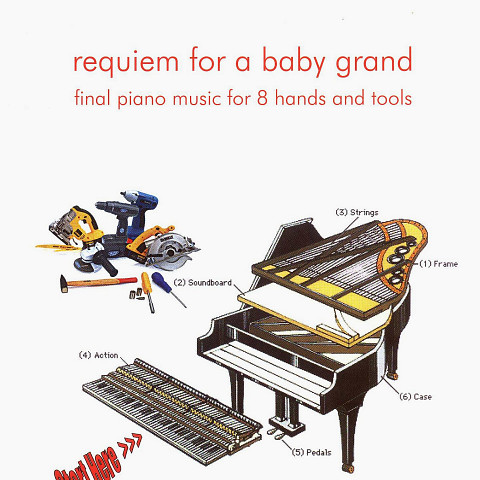 “Requiem for a baby grand (DVD-R-Video)” album cover