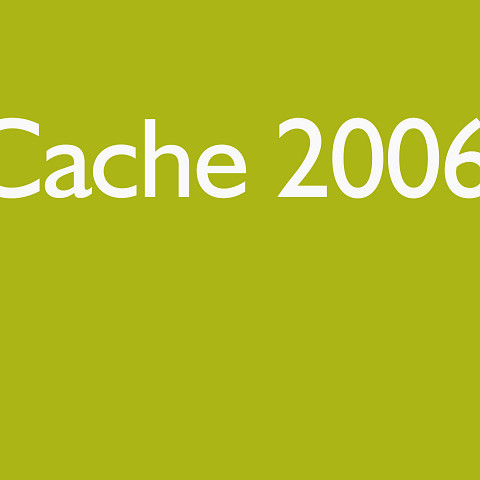 Couverture de l’album «Cache 2006 (CD)»