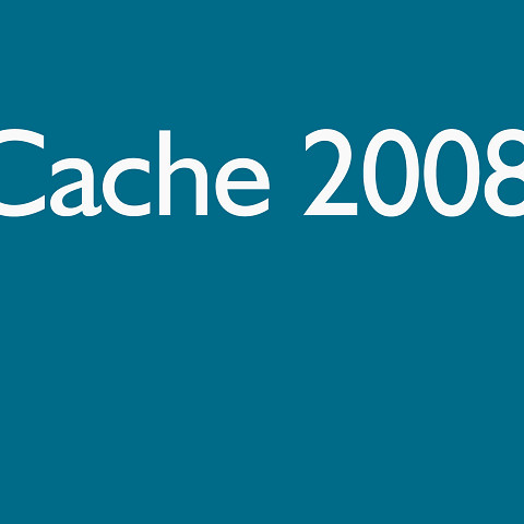 Couverture de l’album «Cache 2008 (CD)»