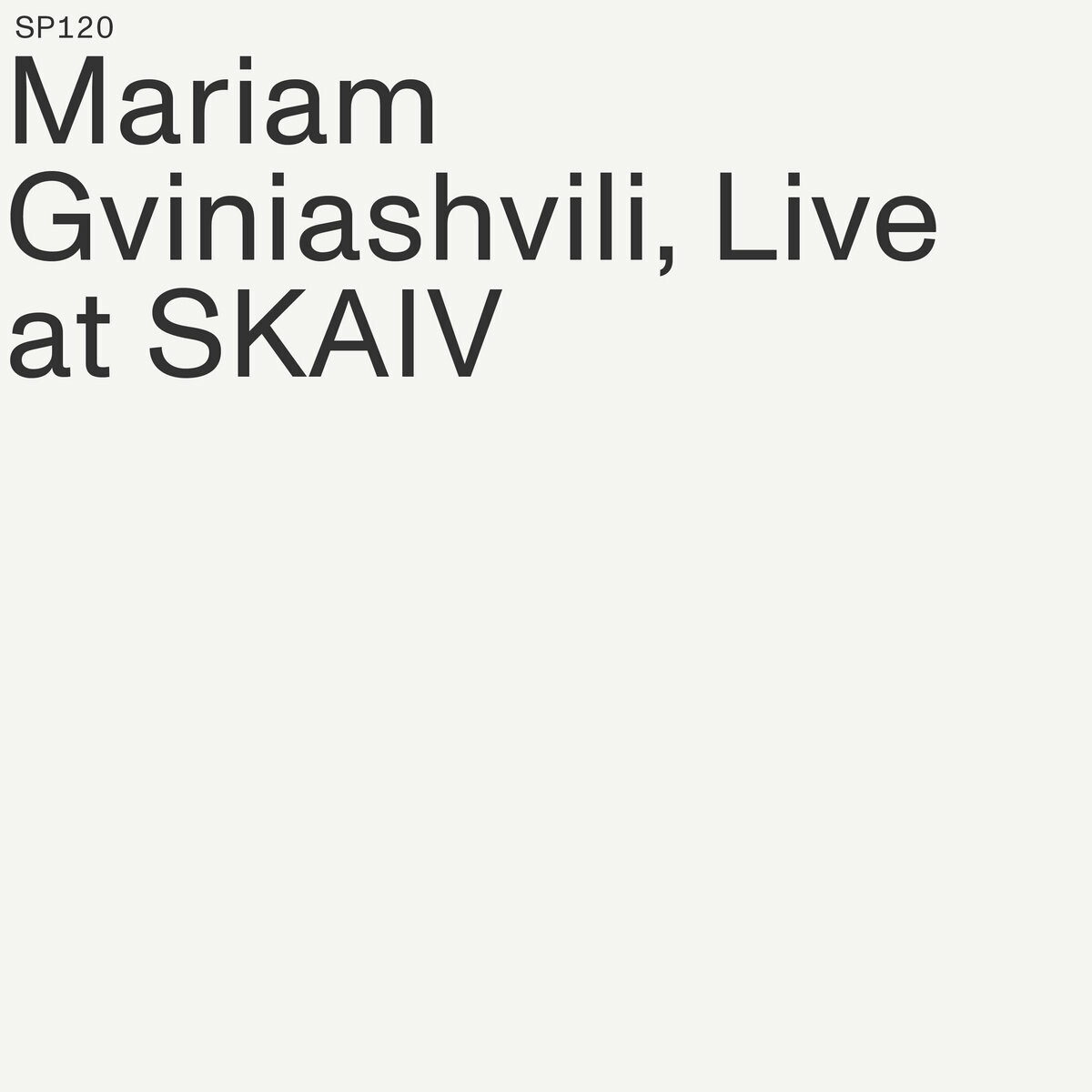 Couverture de l’album «Live at SKAIV»