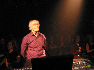 Francis Dhomont concert during Akousma (3), at the Monument-National [Photo: Luc Beauchemin, Montréal (Québec), November 2, 2006]
