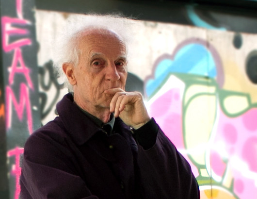 François Bayle at the RedSonic Festival 2013 at Red Gallery [Photo: Mira Varg, London (England, UK), April 19, 2013]