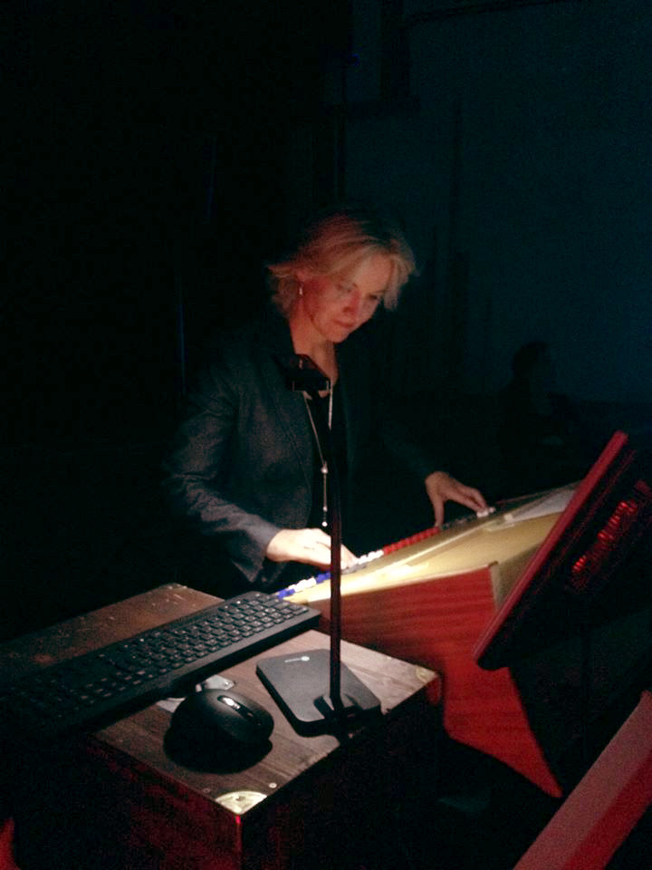 Martina Claussen / Sounds Around Me: Jonathan Prager Playing Ivo Malec & Denis Dufour; …, Mehrzwecksaal – Akademie der bildenden Künste Wien, Vienne (Autriche) [Photo: Caroline Profanter, Vienne (Autriche), 2 octobre 2016]