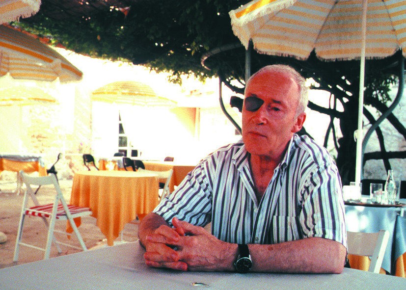 Francis Dhomont [Photo: Patrice Bouqueniaux, July 1991]