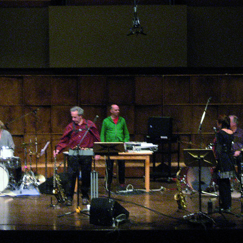 The musicians of the Ensemble SuperMusique (ESM) in concert at New-Foundland [St John’s (Newfoundland and Labrador, Canada), October 22, 2013]