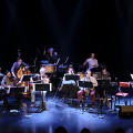 Ensemble SuperMusique (ESM) plays the piece En arrivant par le nuage de Oort [Photograph: Céline Côté, Montréal (Québec), April 6, 2017]