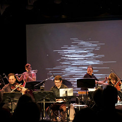 From left to right, in the back: Joane Hétu; Cléo Palacio-Quintin; Isaiah Ceccarelli; Philippe Lauzier; Ida Toninato. From left to right, in front: Pierre-Yves Martel; Guido Del Fabbro; Maxime Corbeil-Perron; Jennifer Thiessen; Bernard Falaise [Photograph: Céline Côté, Montréal (Québec), May 26, 2018]