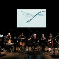 Ensemble SuperMusique (ESM) interprets the piece [Photograph: Céline Côté, Montréal (Québec), November 9, 2018]
