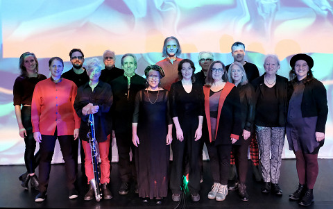 Ensemble SuperMusique (ESM) [Photo: Céline Côté, Montréal (Québec), novembre 2023]