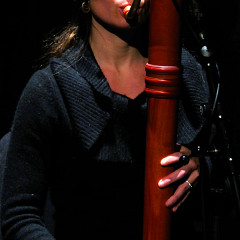 Terri Hron / Concert, Chapelle historique du Bon-Pasteur, Montréal (Québec) [Photograph: Céline Côté, Montréal (Québec), December 3, 2011]