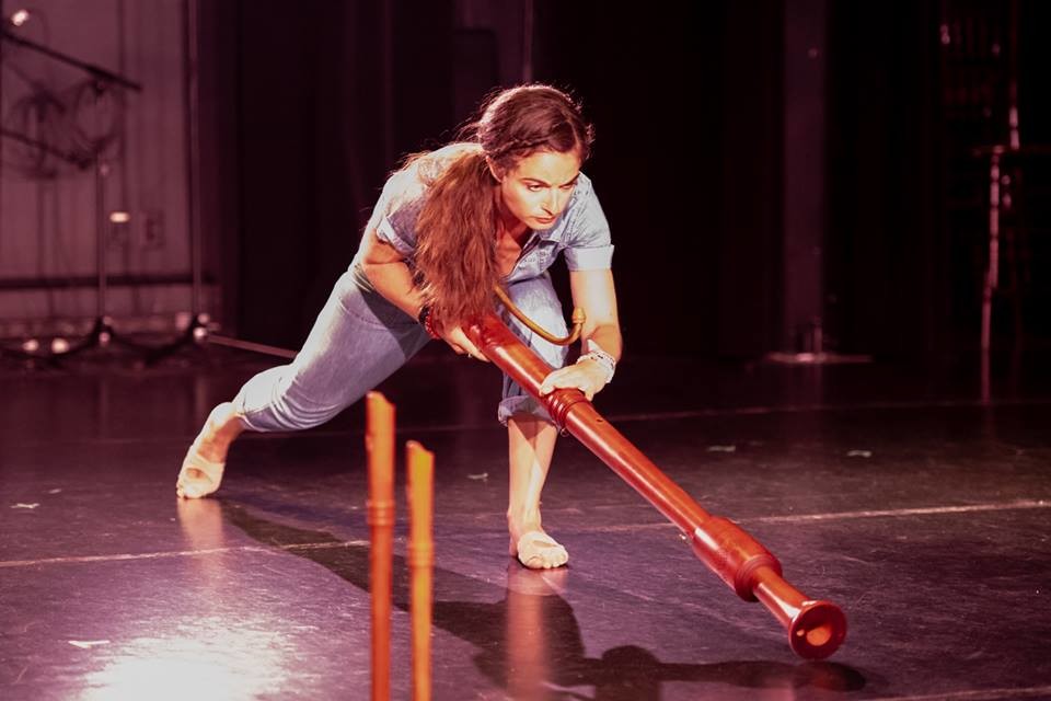 Terri Hron / Sound Symposium 2018: Tuesday Evening Concert, LSPU Hall – Resource Centre for the Arts, St John’s (Terre-Neuve-et-Labrador, Canada) [Photo: Colette Phillips (Sound Symposium), St John’s (Terre-Neuve-et-Labrador, Canada), 10 juillet 2018]