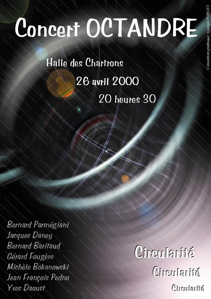 Circularité, Halle des Chartrons, Bordeaux (Gironde, France), Mercredi 26 avril 2000