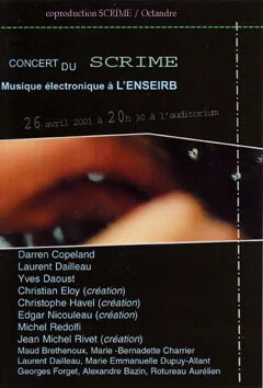 Musique électronique, Talence (Gironde, France), Jeudi 26 avril 2001