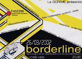 Borderline, Talence (Gironde, France), Mardi 26 mars 2002