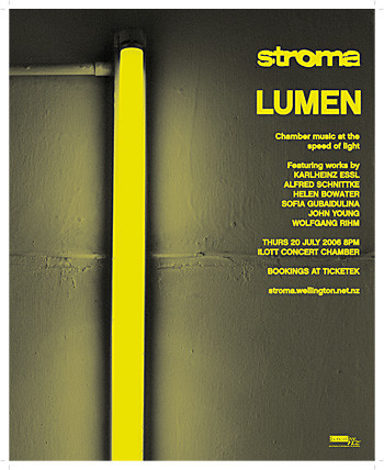 Lumen, Ilott Concert Chamber – Wellington Town Hall, Wellington (Nouvelle-Zélande), Jeudi 20 juillet 2006