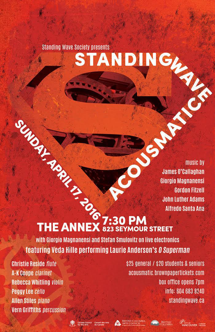 Acousmatic, Orpheum Annex, Vancouver (Colombie-Britannique, Canada), Dimanche 17 avril 2016