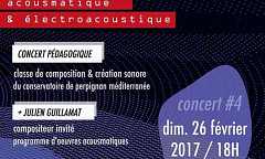 Concert #4 — 2e partie, À cent mètres du centre du monde, Perpignan (Pyrénées-Orientales, France), sunday, February 26, 2017
