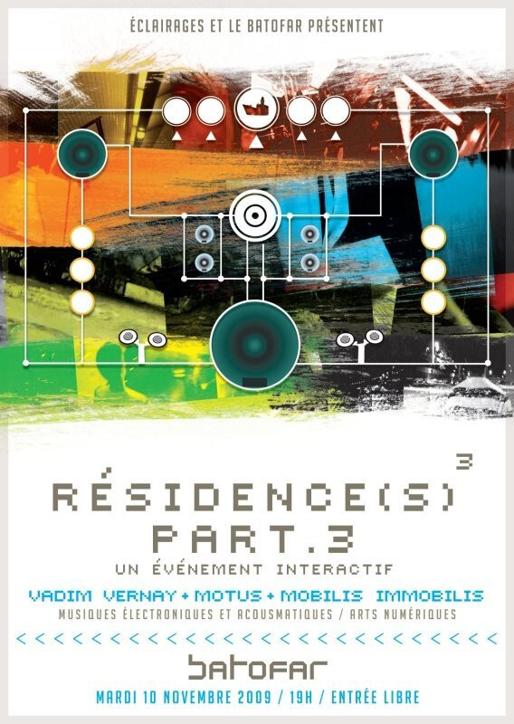 Résidence(s)3 Part.3, Batofar, Paris (France), Tuesday, November 10, 2009