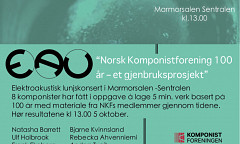 NKF i 100, et gjenbruksprosjekt, Sentralen, Oslo (Norvège), jeudi 5 octobre 2017