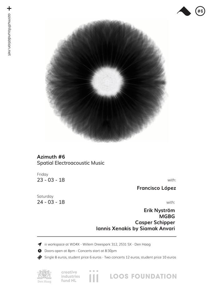 Azimuth #6 Weekender, WD4X, La Haye (Pays-Bas), Samedi 24 mars 2018