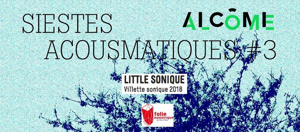 Villette sonique 2018: Musiques acousmatiques, Folie N5 – Folie numérique – Parc de la Villette, Paris (France), Sunday, May 27, 2018