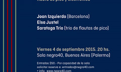 Tapage nocturne, Sala negra40, Buenos Aires (Argentina), friday, September 4, 2015