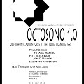 Octosono 1.0, Forest Centre Plus, Edinburgh (Scotland, UK), thursday, April 10, 2014