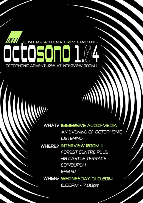 Octosono 1.04, Forest Centre Plus, Edinburgh (Scotland, UK), wednesday, October 1, 2014