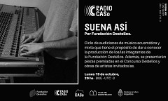 Suena así: Concierto 4, Radio CASo – Casa Nacional del Bicentenario, Buenos Aires (Argentine), lundi 19 – lundi 26 octobre 2020