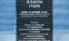 Festival Internacional de Música Iberoamericana de Madrid: Música Eléctroacústica con Video, de Argentina y España, Espacio Ronda, Madrid (Spain), friday, December 4, 2020