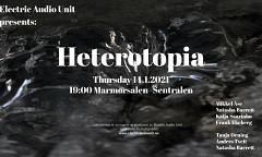 Heterotopia, Sentralen, Oslo (Norvège), jeudi 14 janvier 2021