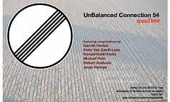 UnBalanced Connection 54: Speed limit, MUB 101 – Music Building – University of Florida, Gainesville (Florida, USA), friday, October 31, 2014