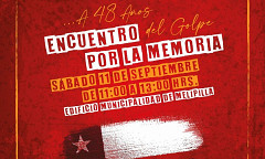 Encuerto por la memoria, Melipilla (Chile), saturday, September 11, 2021