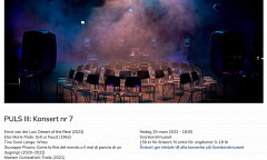 PULS III: Konsert nr 7, Scenkonstmuseet, Stockholm (Suède), vendredi 25 mars 2022
