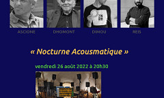 Nocturne acousmatique, Crane Lab, Millery (Côte-d’Or, France), vendredi 26 août 2022
