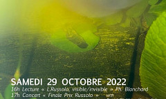 Prix Russolo 2022: Concert, Galerie Analix Forever, Chêne-Bourg (Switzerland), saturday, October 29, 2022