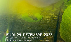 Prix Russolo 2022: Concert / Annonce des résultats, Théâtre de l’échange, Annecy (Haute-Savoie, France), thursday, December 29, 2022
