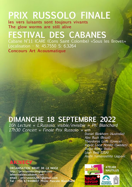 Prix Russolo 2022: Concert, Faverges (Haute-Savoie, France), Sunday, September 18, 2022
